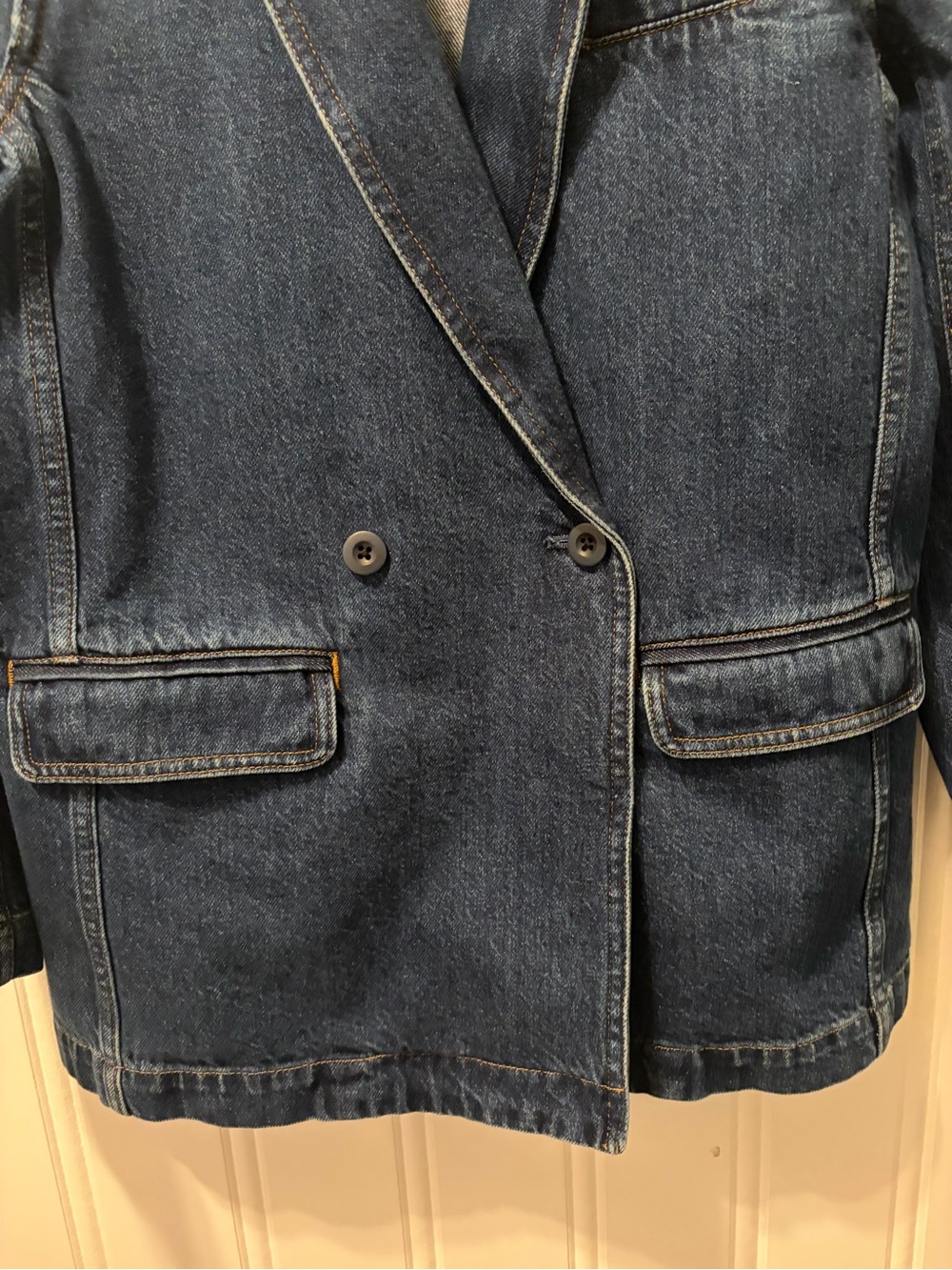 Madewell Denim Blazer in Deardorff Wash XXS - Picture 4 of 12